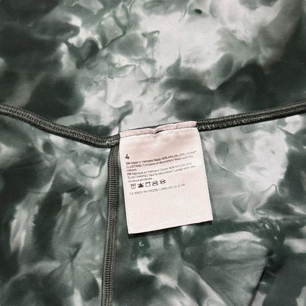 Lululemon Align High-Rise leggings  Size 4 Diamond Dye Starlight Smoked Spruce - Picture 9 of 9